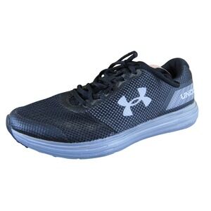 Under Armour Surge Running Shoes Women 8.5 Black‎ Mesh Athletic Lightweight